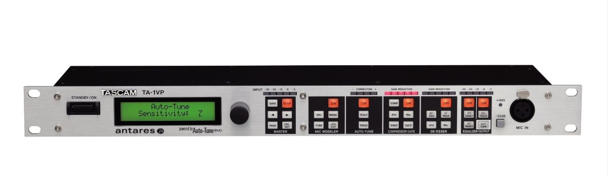 Tascam Vocal Processor TA-1VP with Auto-Tune and Mic Modeling