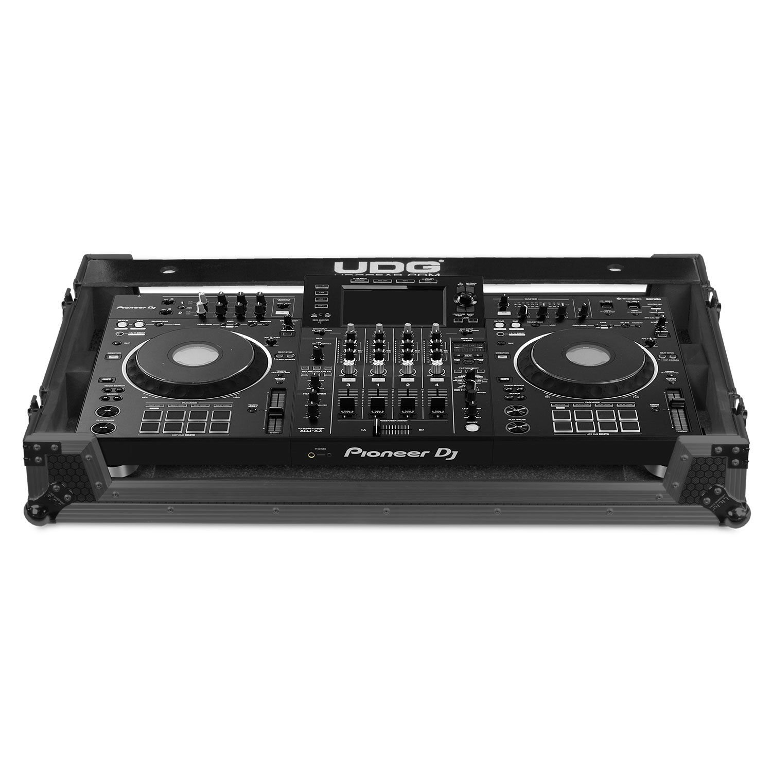 UDG Ultimate Flight Case Multi Format 3XL U91070BL Black with Wheels for DJs