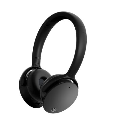 Yamaha Wireless On-Ear Headphones YH-E500A with Noise-Cancelling, 38Hr Battery - Black