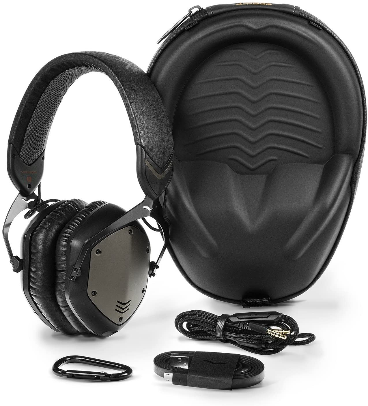 V-Moda Crossfade Wireless 2 Over-Ear Headphones Metal Black 50mm Drivers