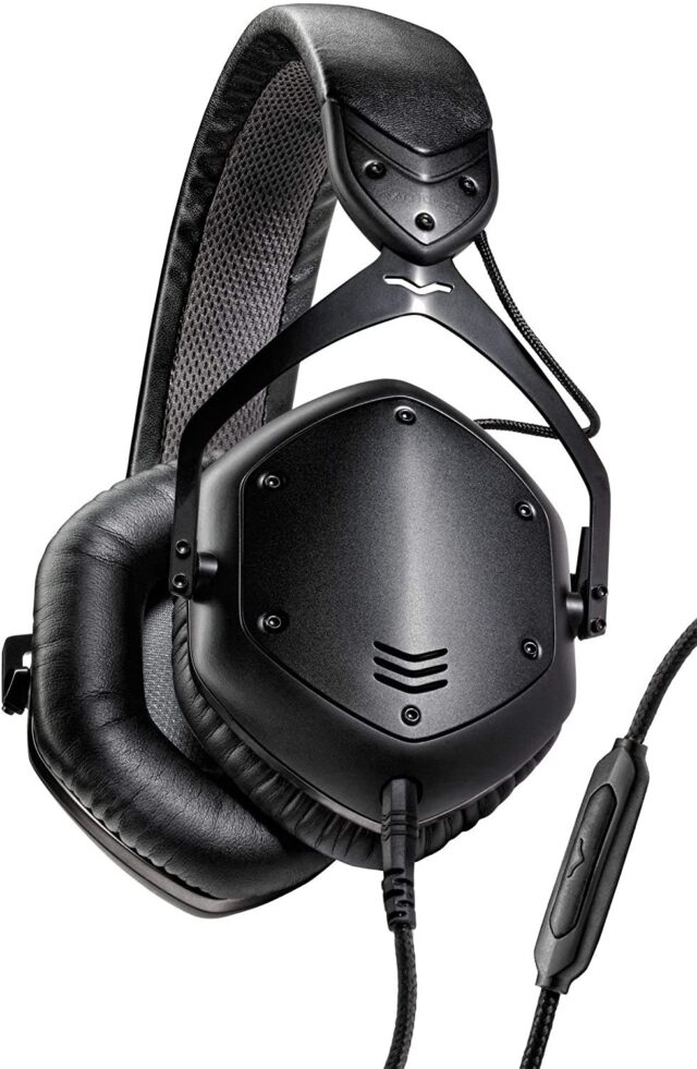 V-Moda Over-Ear Headphones LP2 Matte Black with 50mm Driver