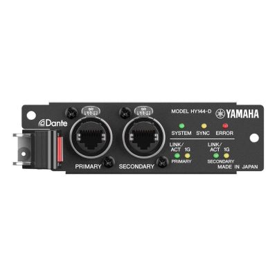 Yamaha Audio Interface Card HY144-D-SRC 144 Channels Dante Network 96 kHz