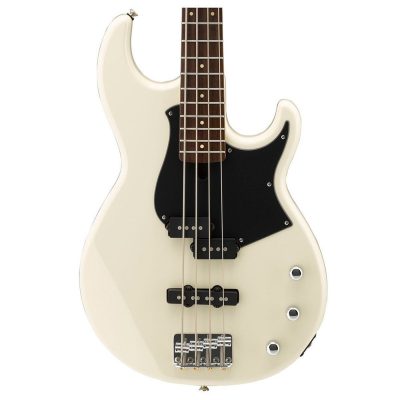 Yamaha 4-String Electric Bass Guitar BB234 Solid Alder Vintage White