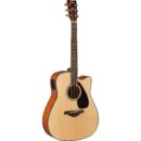 Yamaha Acoustic-Electric Guitar FGX800C Solid Sitka Spruce Top Natural Finish