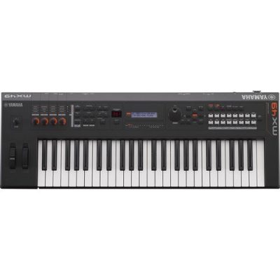Yamaha MX49 49-Key Synthesizer with 1000+ MOTIF XS Voices, Black