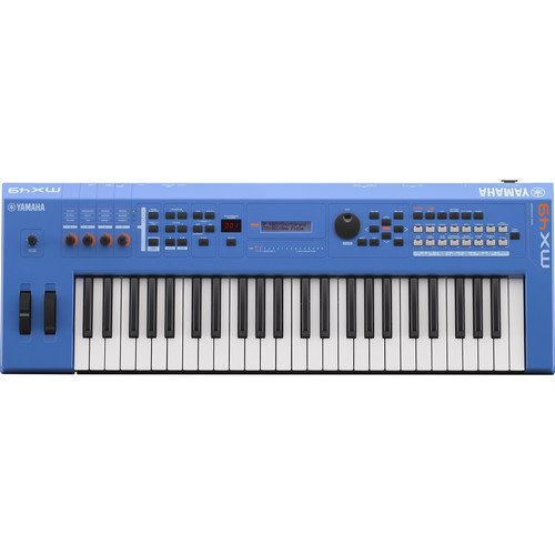 Yamaha MX49BU Synthesizer 49 Keys with Over 1000 Voices