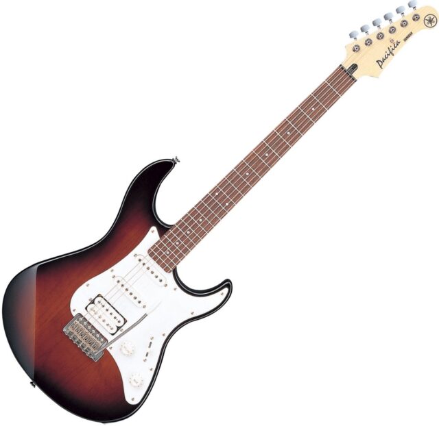 Yamaha Electric Guitar Pacifica 112J with Vintage Tremolo - Old Violin Sunburst