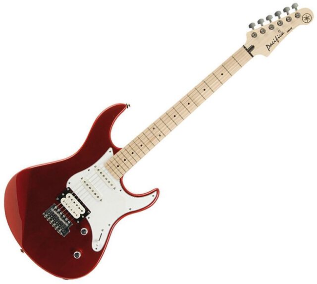 Yamaha Electric Guitar PACIFICA 112VM RM with Maple Neck and Alnico Pickups