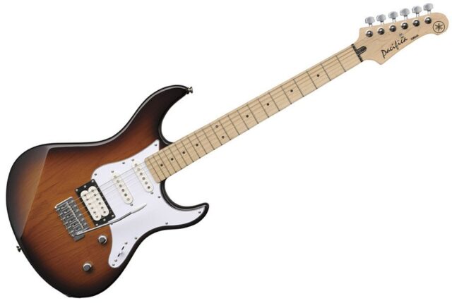 Yamaha Electric Guitar Pacifica 112VM, Alder Body, Tobacco Brown Sunburst