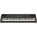 Yamaha Portable Keyboard PSR-E360 61-Key Touch-Sensitive, Dark Wood Finish