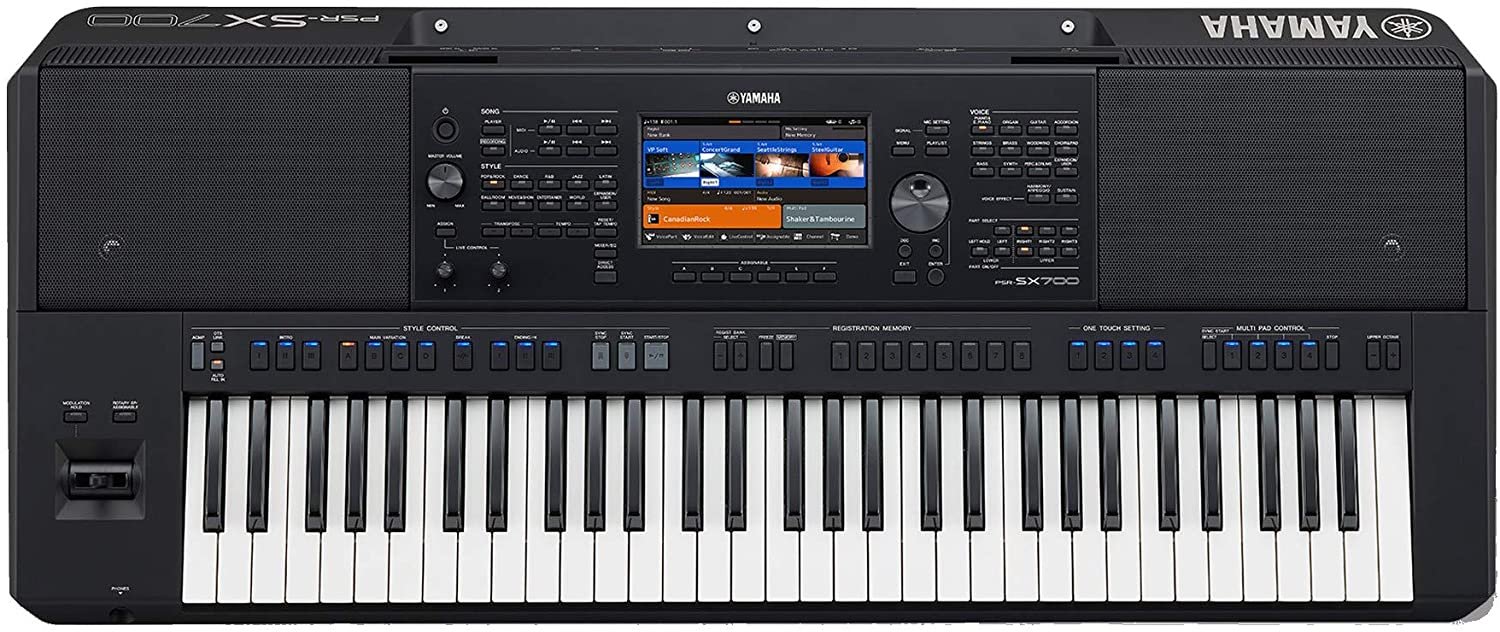 Yamaha Arranger Keyboard PSR-SX700 61-Key with Color Touchscreen