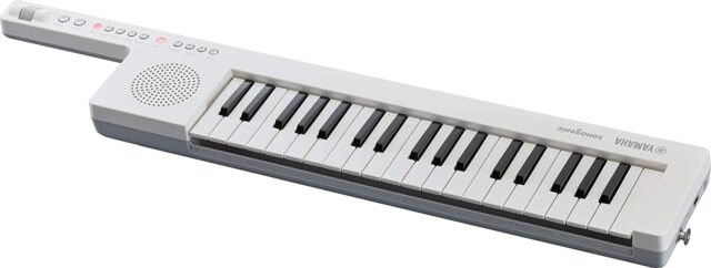 Yamaha Keytar SHS-300 37-Key Digital Keyboard with Chord Tracker App - White