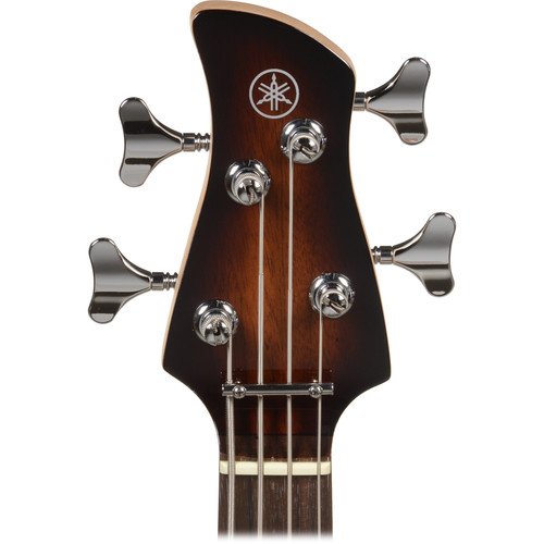 Yamaha Bass Guitar TRBX174EW Mahogany Flamed Mango Top - Tobacco Brown Sunburst - Image 4