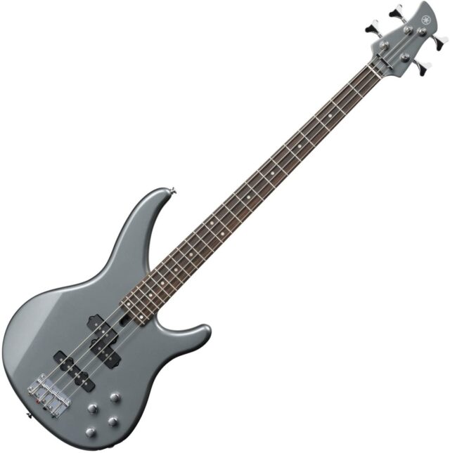 Yamaha Bass Guitar TRBX204GM with 2-Band EQ - Gray Metallic
