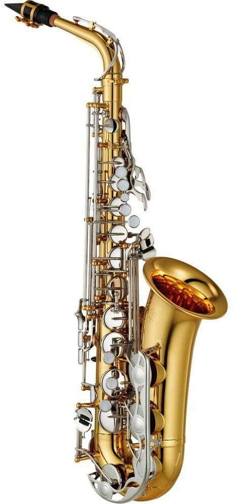 Yamaha Alto Saxophone YAS-26 with Clear Lacquer and Nickel Keys