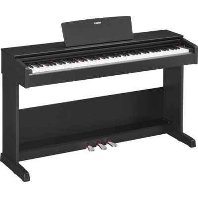 Yamaha Digital Piano Arius YDP103B with Bench, 88-Key Graded Hammer, Black Walnut