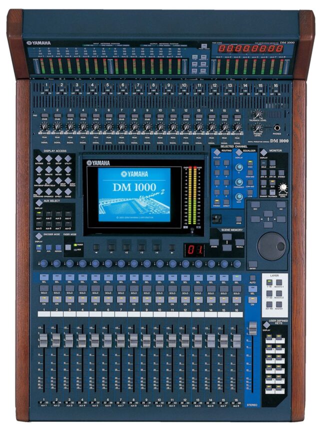 Yamaha Digital Mixer DM1000VCM 48-Channel 24-bit/96kHz