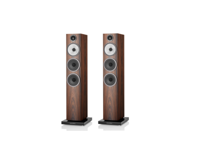 Bowers & Wilkins 704 S3 3-Way Floorstanding Loudspeaker, Mocha - Pair