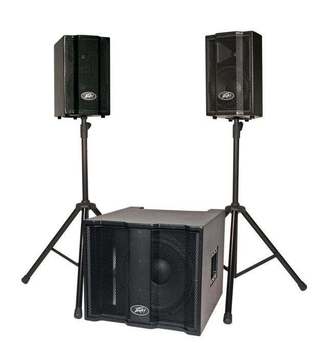Peavey TriFlex II 1000-Watt 3-Piece 2-Channel Speaker System