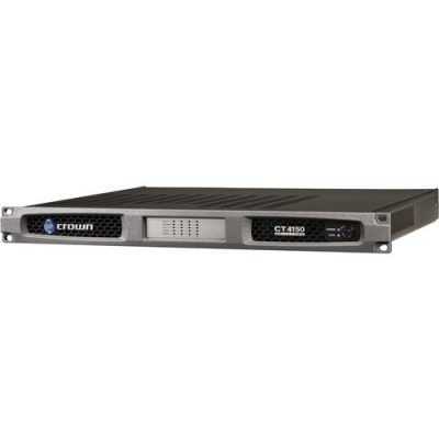 Crown Audio CT | 4150 4-Channel Rackmount Power Amplifier (125W/Channel at 8 Ohms)