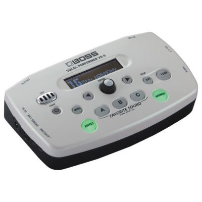 Boss VE-5 Vocal Performer White with Phrase Looper for Singers