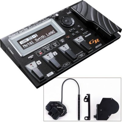 Roland Guitar Synthesizer GR-55 with GK-3 Pickup Black 900+ Tones
