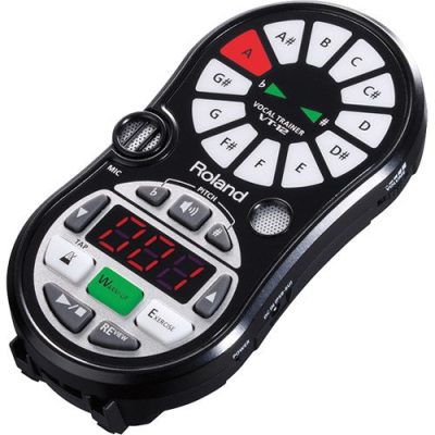 Roland VT-12 Vocal Trainer with Pitch Meter and Metronome (Black)