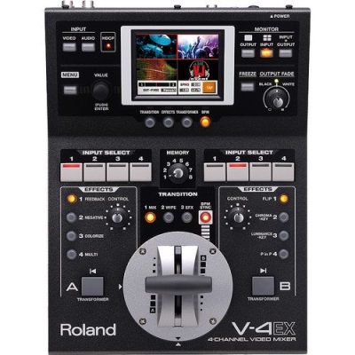 Roland V-4EX 4-Channel HDMI Video Switcher with Effects and 1080p Output