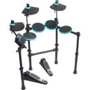 Alesis Electronic Drum Kit DMLITEKIT with Portable Folding Rack and LED Pads