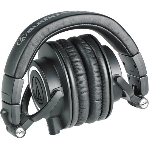 Audio-Technica ATH-M50x Closed-Back Monitor Headphones (Black) - Image 3