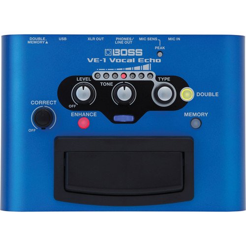 Boss VE-1 Vocal Echo Processor with 7 Ambience Effects for Live Singing - Image 2