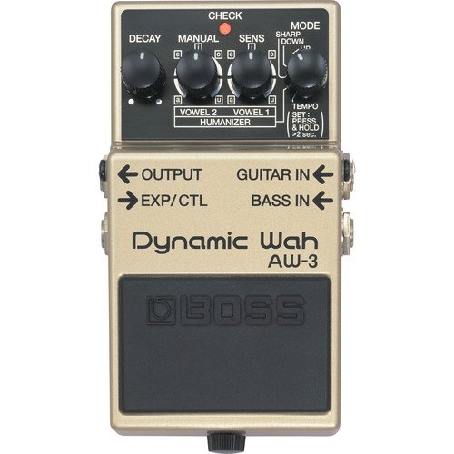 Boss Dynamic Wah Pedal AW-3 with Auto-Wah and Tap Tempo for Guitar and Bass - Image 2