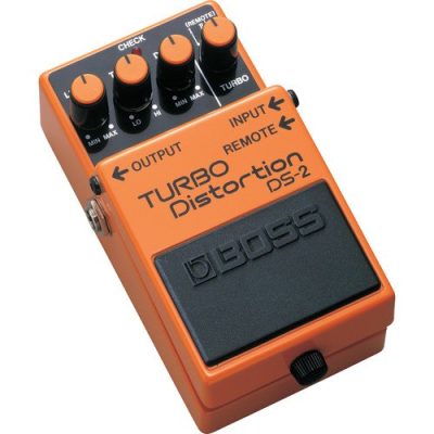 Boss Turbo Distortion Pedal DS-2 with Dual Modes for Guitar