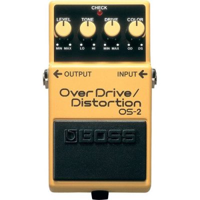 Boss OS-2 OverDrive & Distortion Pedal with Tone Control for Rock