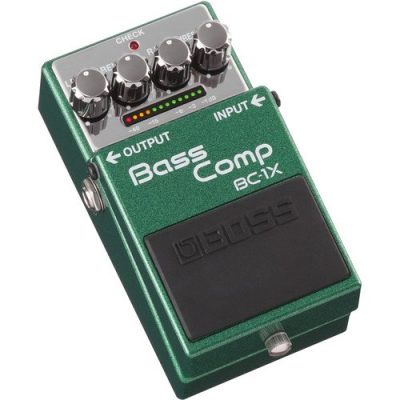 Boss Bass Compressor Pedal BC-1X with Multi-Band Compression