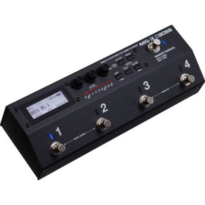Boss MS-3 Multi-Effects Switcher with 112 Effects for Guitar & Bass