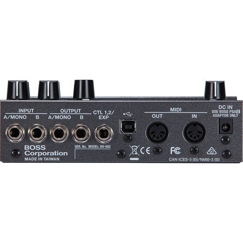 Boss RV-500 Reverb Pedal with 21 Effects and Stereo I/O for Guitarists - Image 3