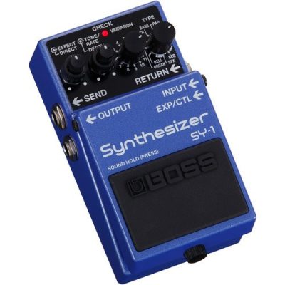 Boss SY-1 Synthesizer Pedal for Guitar with 121 Tones and Parallel Loop