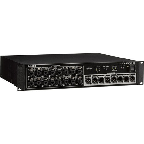 Yamaha Tio1608-D Dante I/O Rack with 16 Inputs and 8 Outputs