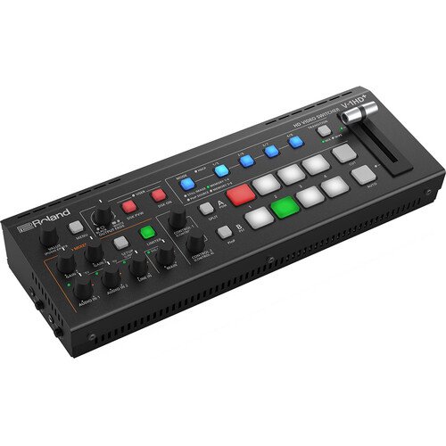 Roland V-1HD+ 4-Channel HD Video Switcher with 1080p Support and 14-Channel Audio Mixer - Image 3