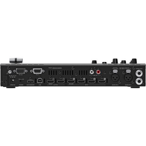 Roland V-1HD+ 4-Channel HD Video Switcher with 1080p Support and 14-Channel Audio Mixer - Image 4