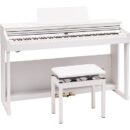 Roland Digital Piano RP701 88-Key with SuperNATURAL Sound, White