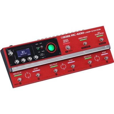Boss RC-600 Loop Station with 6 Stereo Tracks and 32-Bit Audio