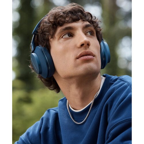 Bowers & Wilkins Px7 S2e Noise-Cancelling Wireless Over-Ear Headphones (Ocean Blue) - Image 5