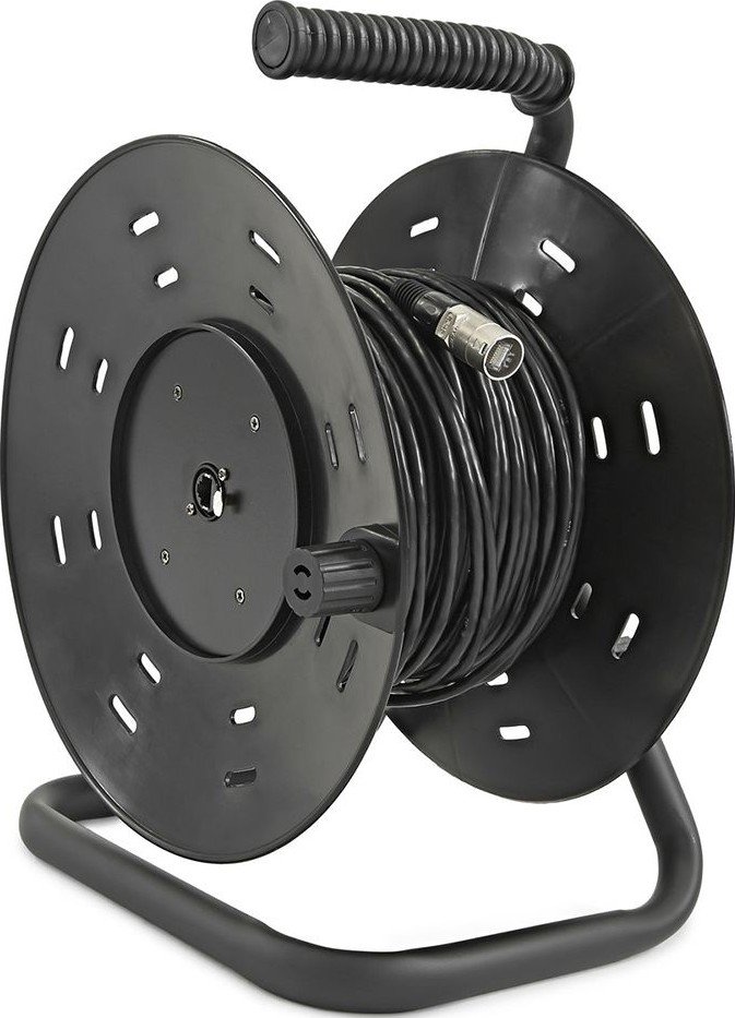 Soundcraft RZ2682 100m Cat5 Cable Terminated with Neutrik Connectors Supplied on Reel - Black