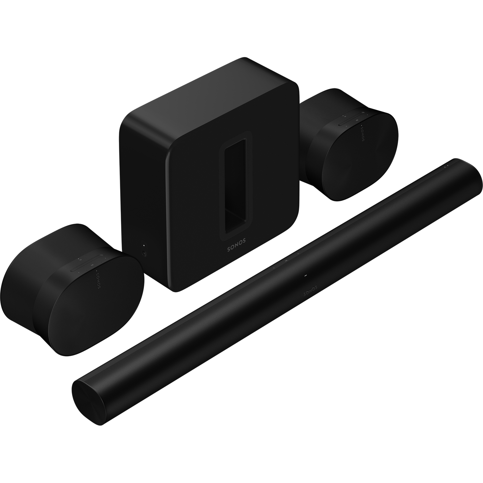 Sonos Ultimate Immersive Set with Arc, Sub (Gen3) and Era 300 - Black - Image 2
