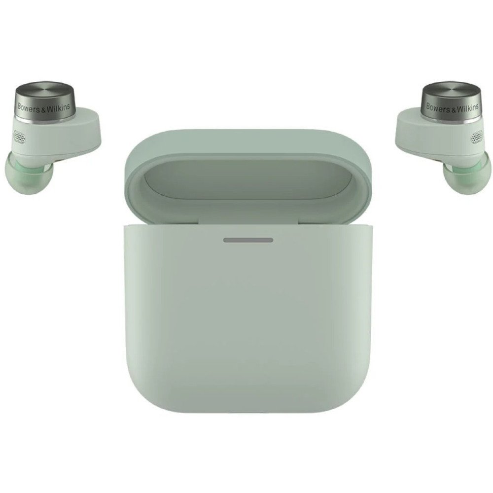 Bowers & Wilkins Pi5 S2 Noise-Canceling True Wireless In-Ear Headphones (Sage Green)