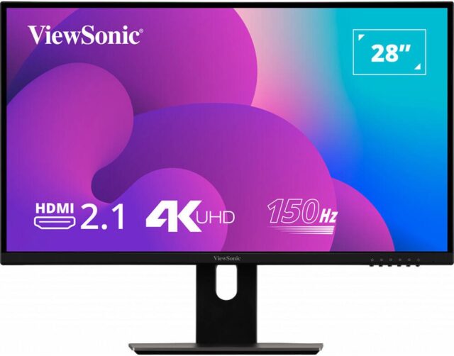 ViewSonic VX2882-4KP 28" 4K 150Hz HDMI 2.1 Gaming Monitor