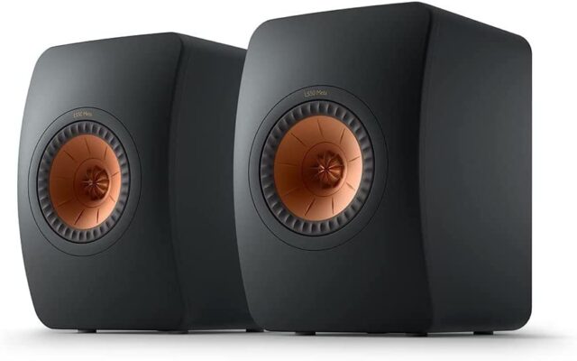 KEF LS50 Meta Highly Precise Hi-Fi Bookshelf Speakers Black - Pair