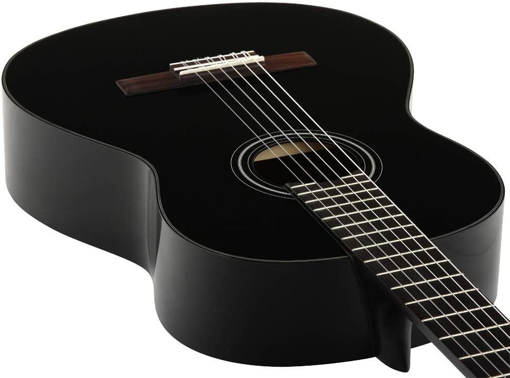 Yamaha C40II Full Size Classical Concert Guitar – Black - Image 4